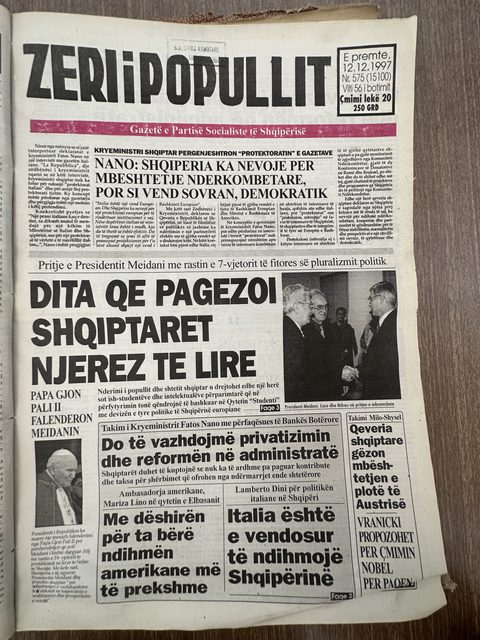 Zëri i Popullit 1997-12-12